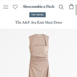 Abercrombie Ava knit maxi dress